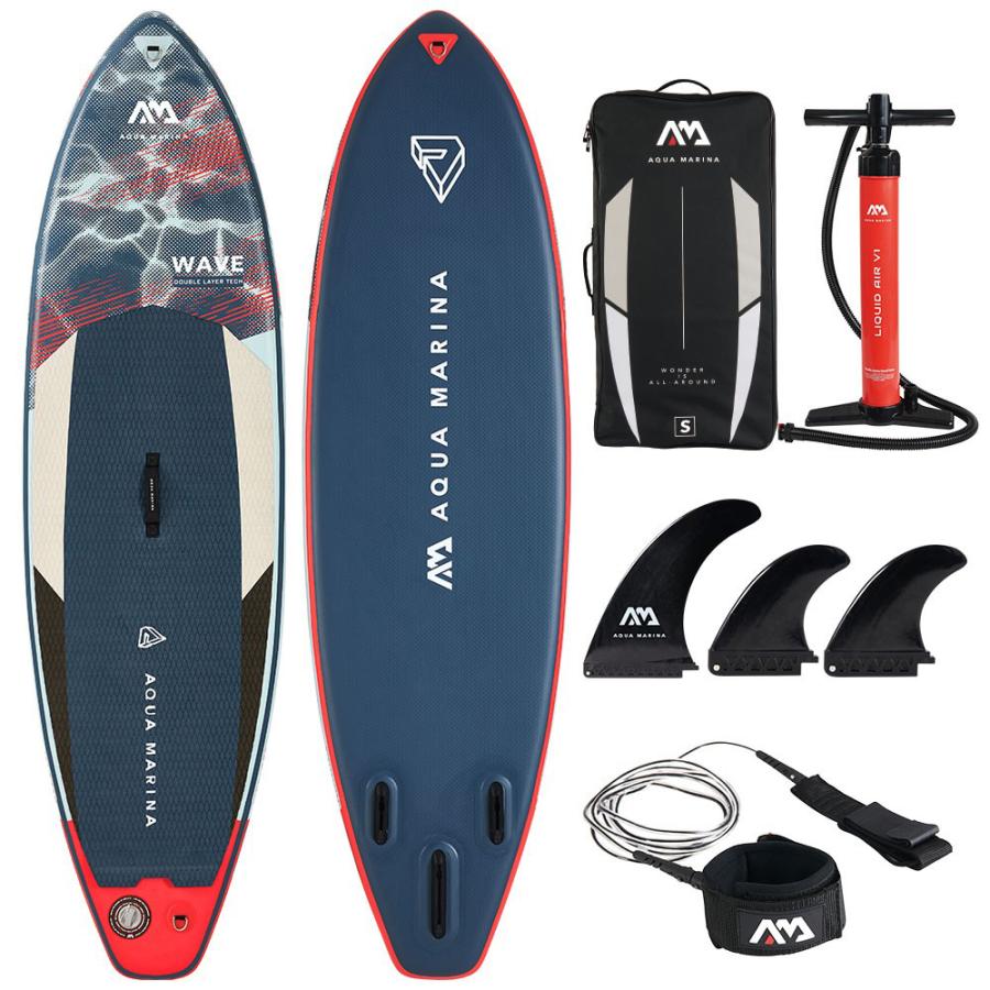 Aqua Marina Wave SUP インフレータブル AQUA MARINA SUP インフレータブル スタンドアップパドルボード