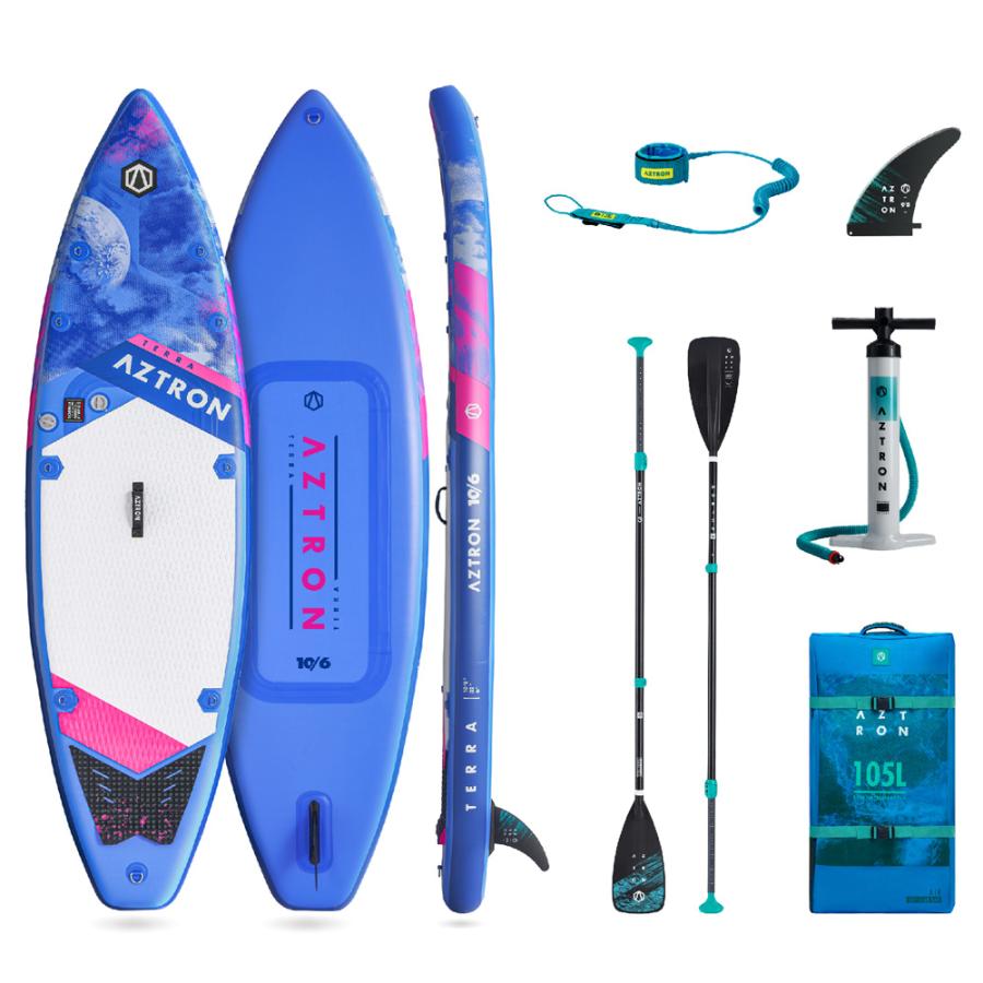 SUP スタンドアップパドルボード インフレータブル AZTRON (アストロン) TERRA テラ 10’6” | AZTRON