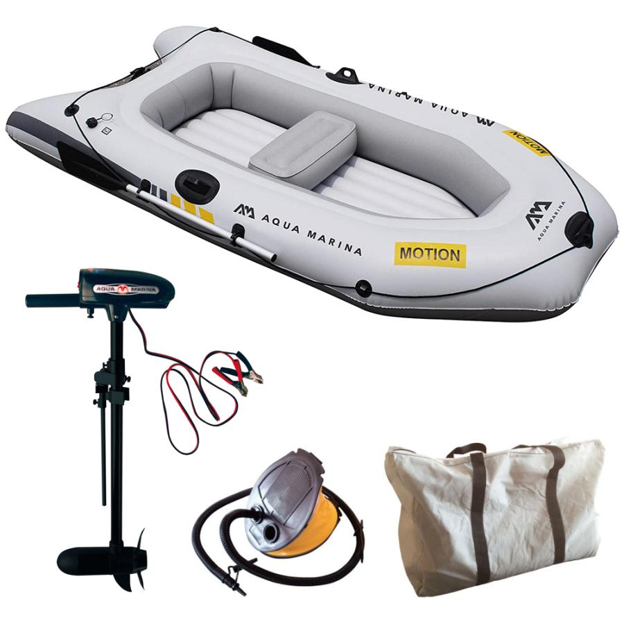 アキレス ゴムボート エレキ セット バス釣り