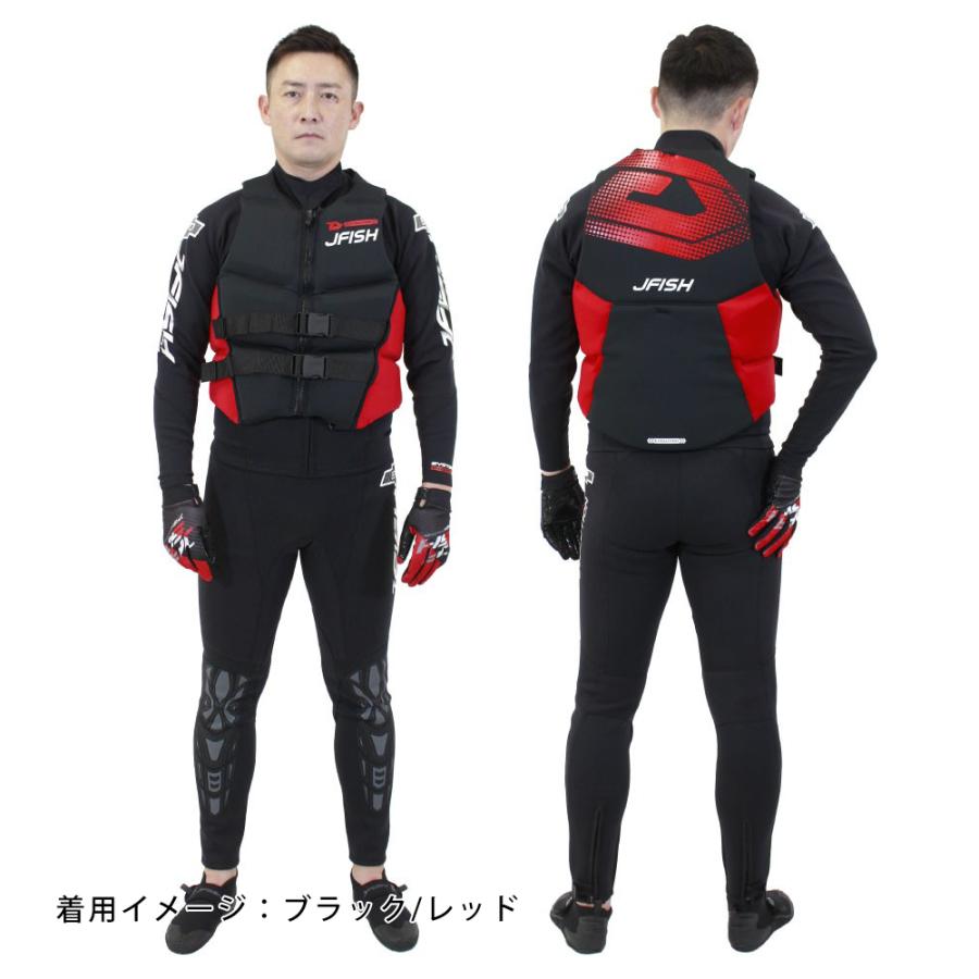 J-FISH EVOLUTION ライフジャケット メンズM J-FISH ライフジャケット メンズ 大人用 （ジェイフィッシュ