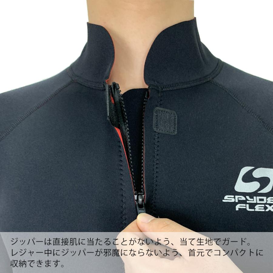 SPYDER FLEX ブラック ジャージ半袖タッパー M サイズ サーフィン