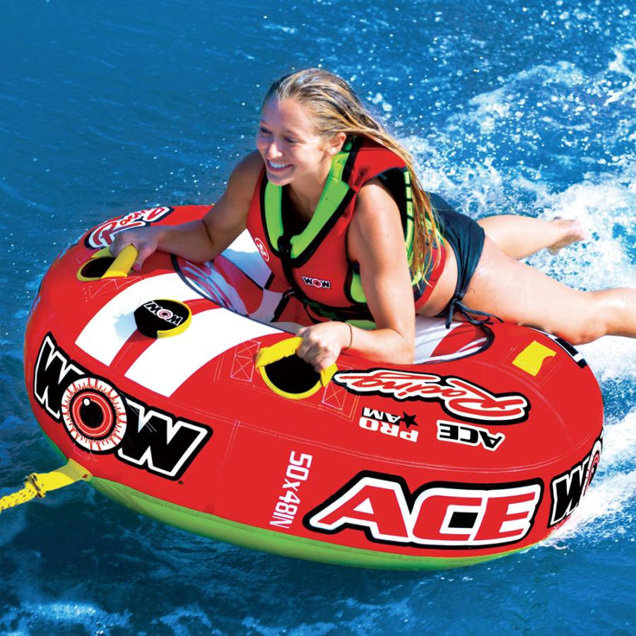 61％以上節約 トーイングチューブ WOW ワオ 1人乗り エースレーシング