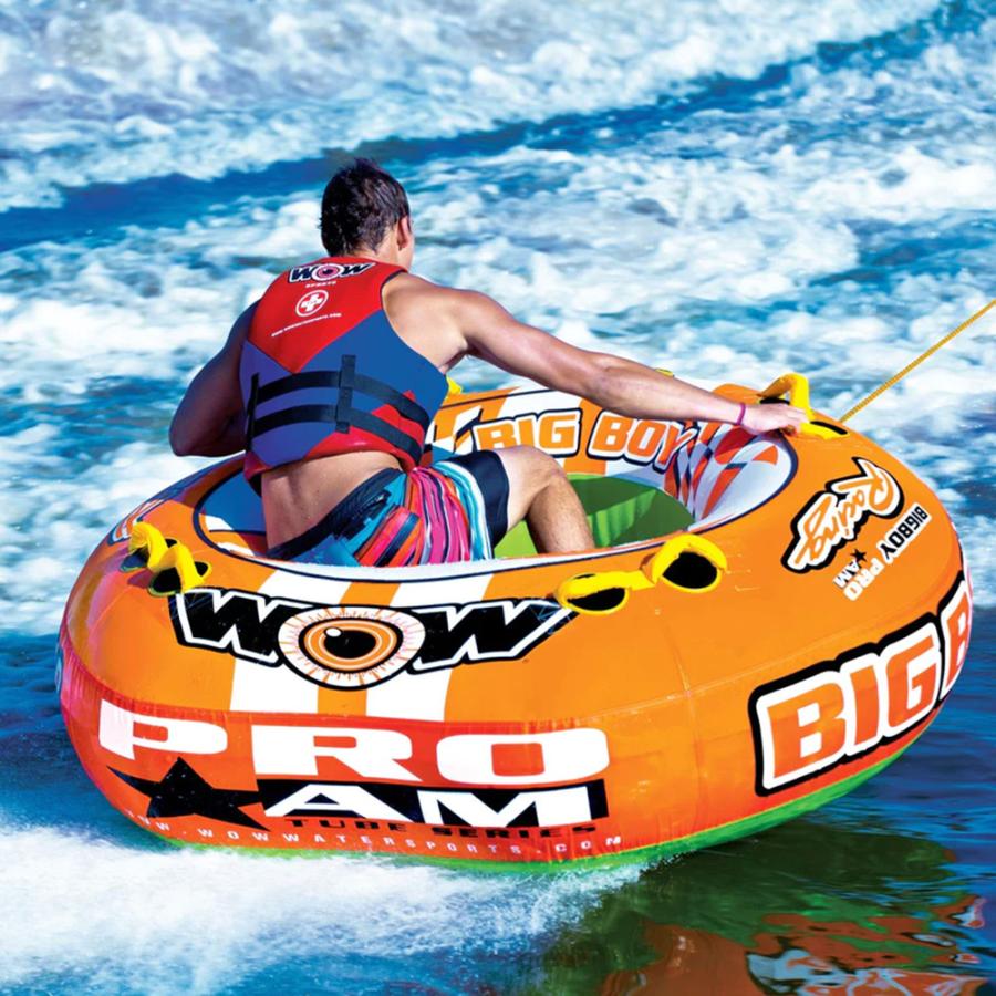 トーイングチューブ WOW (ワオ) 4人乗り ビッグボーイレーシング バナナボート 0406toy_7