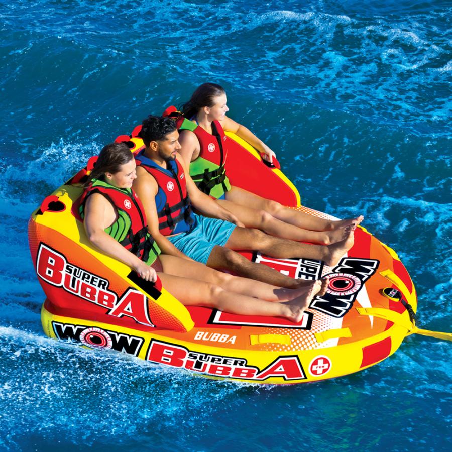 68%OFF!】 トーイングチューブ WOW ワオ 3人乗り スーパーブッバ fisd.lk