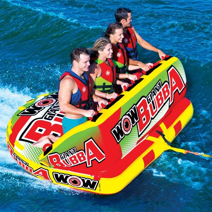 世界の世界のトーイングチューブ WOW (ワオ) 4人乗り ジャイアント