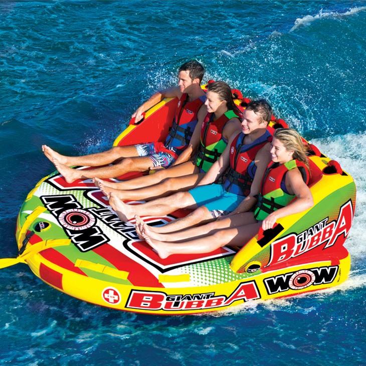 世界の世界のトーイングチューブ WOW (ワオ) 4人乗り ジャイアント