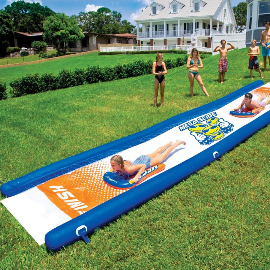 プール スライダー ウォーターパーク 芝生 WOW (ワオ) メガ
