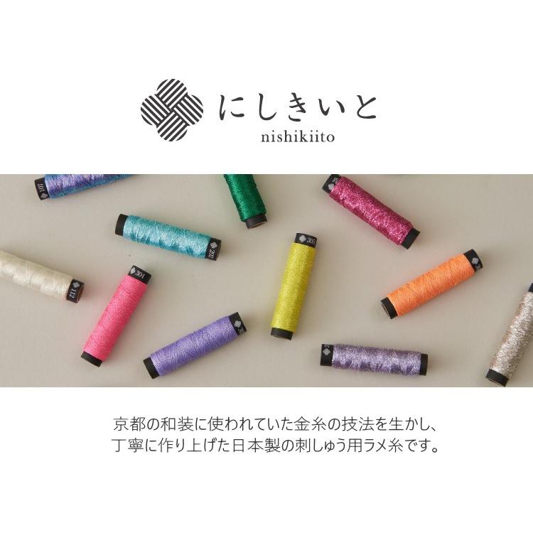 コスモ・ルシアン】にしきいと 金糸 刺しゅう用ラメ糸 玉虫(101 コスモ・ルシアン】にしきいと 金糸 刺しゅう用ラメ糸 玉虫(101
