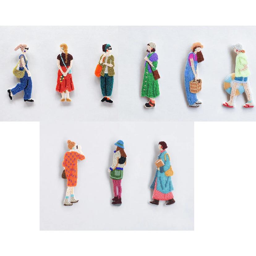 MIYUKI】odekake BROOCH おでかけブローチキット《ショッピング MIYUKI】odekake BROOCH おでかけブローチキット《ショッピング