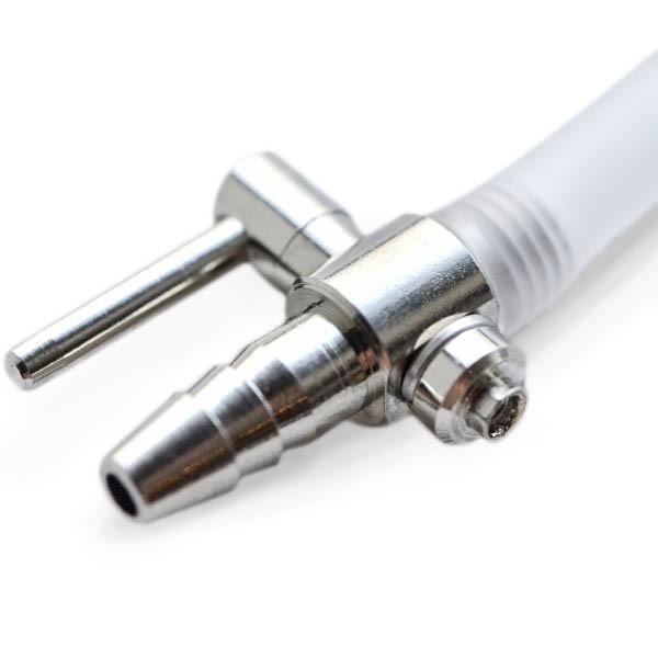 100個 一方コック エアーチューブ 6mm エアーレーション ストーン等に 個数でお得なセット割あり 一方コック 金属 エアーチューブ 6mm