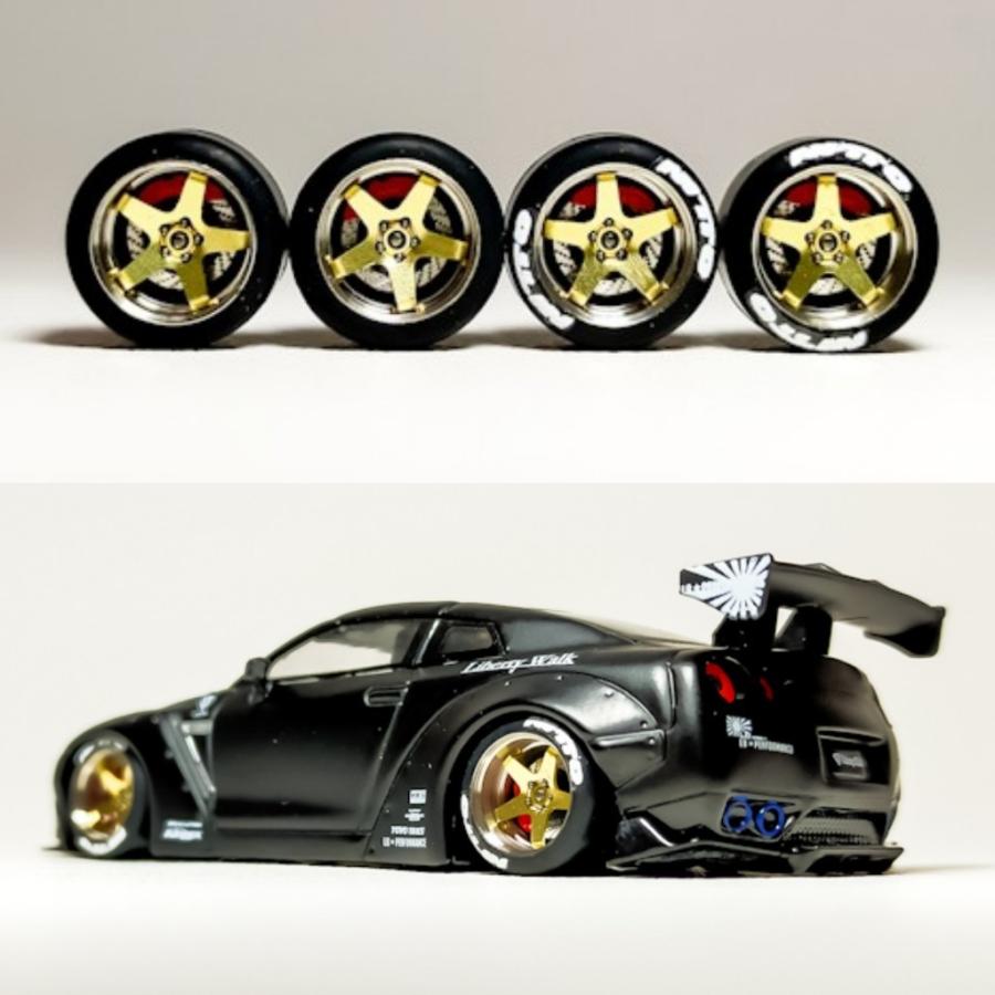 1/64 ホイール ミニカー トミカ ホットウィール 深リム 交換用 1/64 ホイール ミニカー トミカ ホットウィール 深リム 交換用