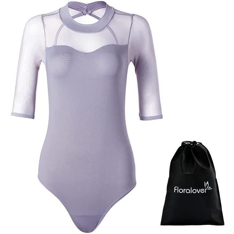 Tumecos レディース バレエ専用服 大人 ダンスウェア ダンス練習スカートバレエ衣装 女性 バレエレオタード