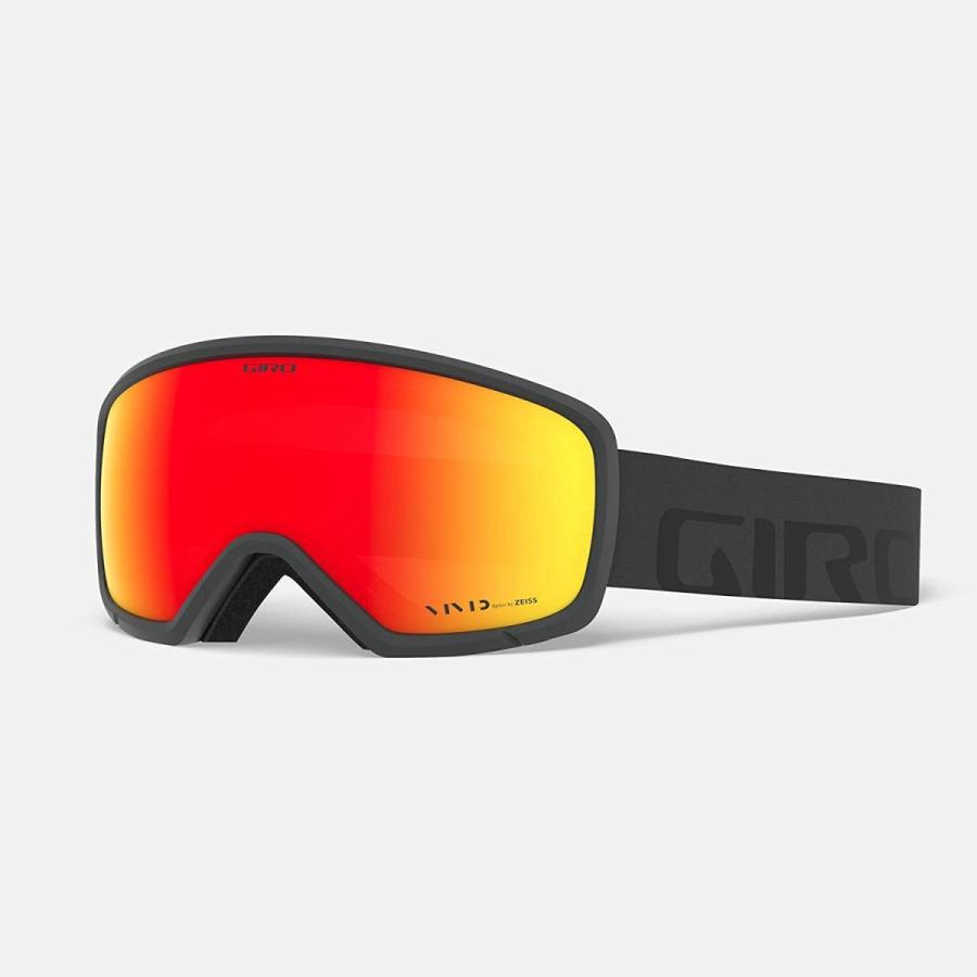 GIRO(ジロ) スキー スノーボード ゴーグル リンゴ くもり止め加工 アジアンフィット GREY WORDMARK 7106065