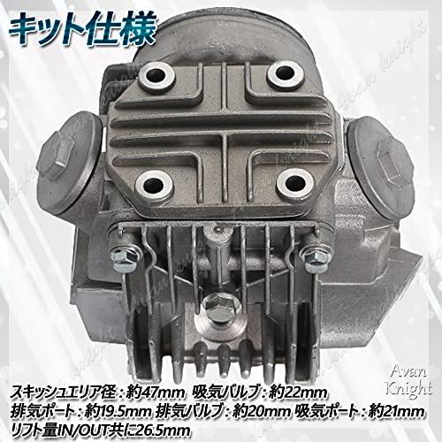 ホンダ モンキー ゴリラ ダックス ボアアップ シリンダー ヘッド