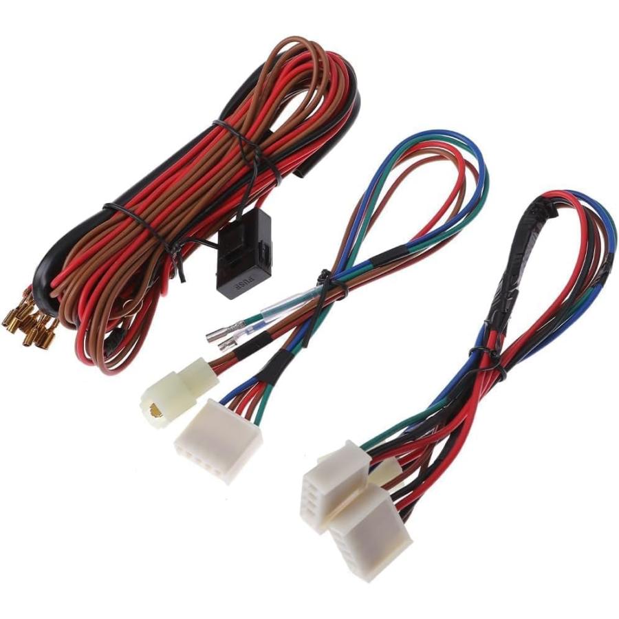 12V 2ドア ワイヤー 後付 パワーウィンドウ キット 汎用 ハイゼット