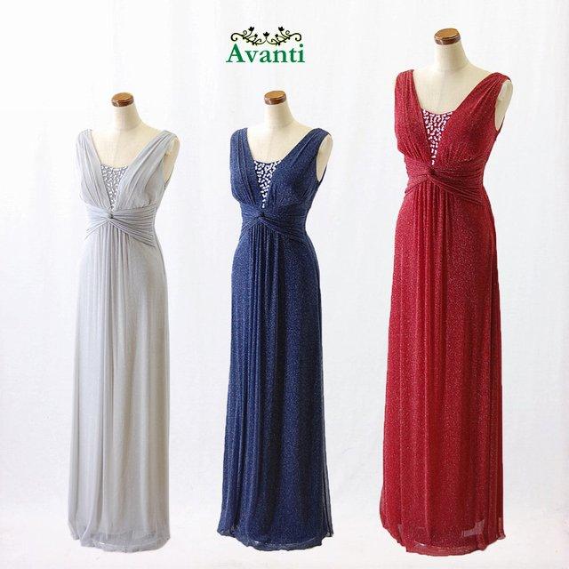 ロングドレス 演奏会 結婚式 パーティードレス 演奏ドレス 銀 紺 赤 二次会 S L カラオケ ステージ クルーズ キャバ 即納 大きいサイズ ロングドレス411 J-807A | IMPERIAL（ファッション）