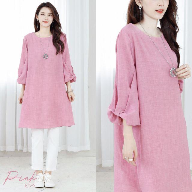 チュニックワンピース 楽天市場】【大好評】チュニック ワンピース レディース 長袖