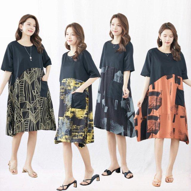 TRUBE ワンピース チュニック レディース 半袖 春 夏 カジュアル 部屋