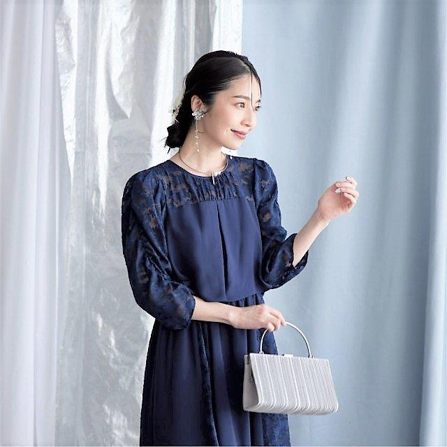 ワンピース 結婚式 パーティードレス ミモレ丈 袖あり 披露宴 お呼ばれ 成人式 同窓会 春 夏 秋 冬 大人 発表会 パーティードレス583 sweet as 123-1892 爆買
