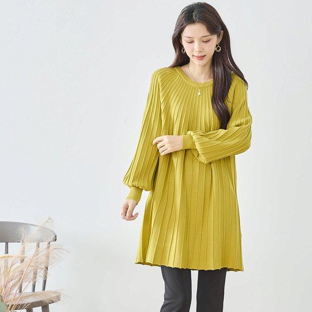 TRUBE ニット ロングニット ワンピース チュニック トップス