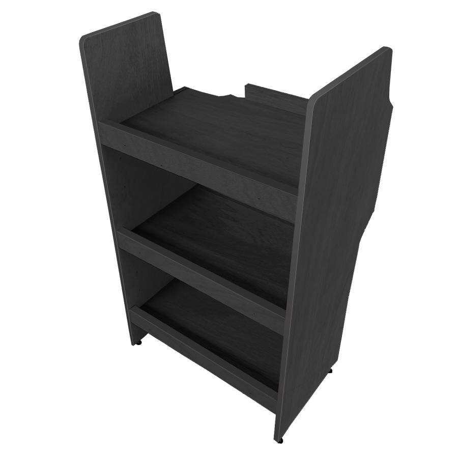 プロダックス DA17W エブリイ ワゴン カーゴシェルフ ブラック