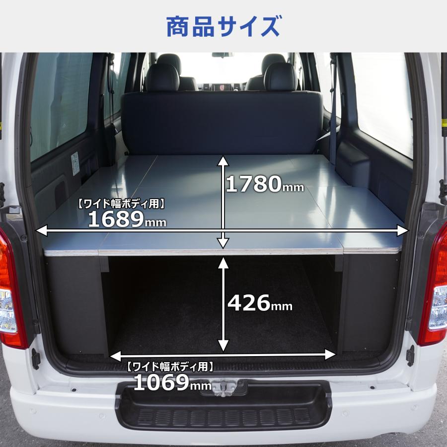 プロダックス ハイエース スーパーGL ボックス型 カーゴキット ワイド