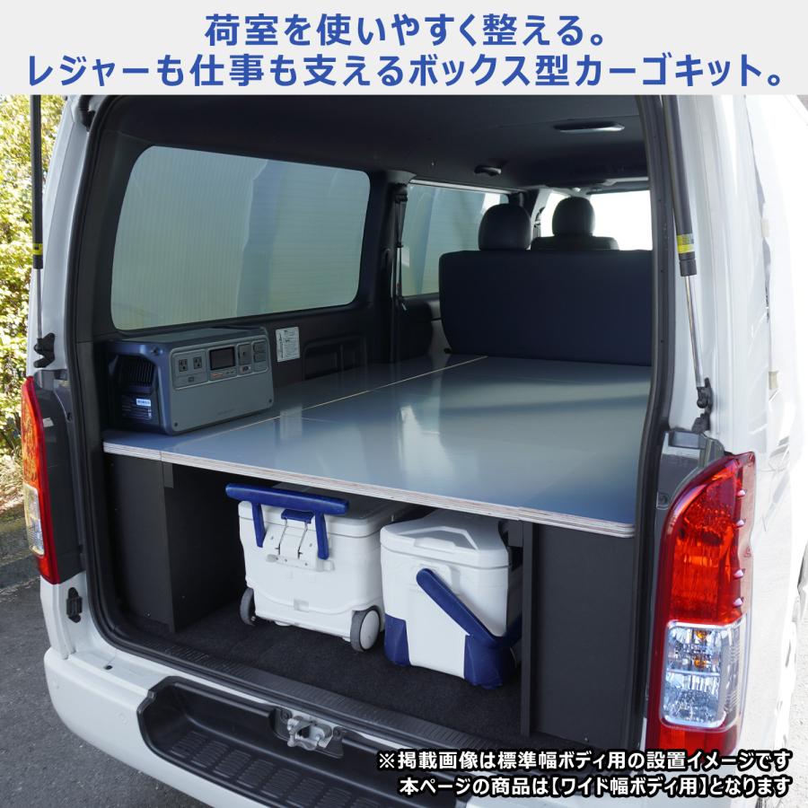 プロダックス ハイエース スーパーGL ボックス型 カーゴキット ワイド