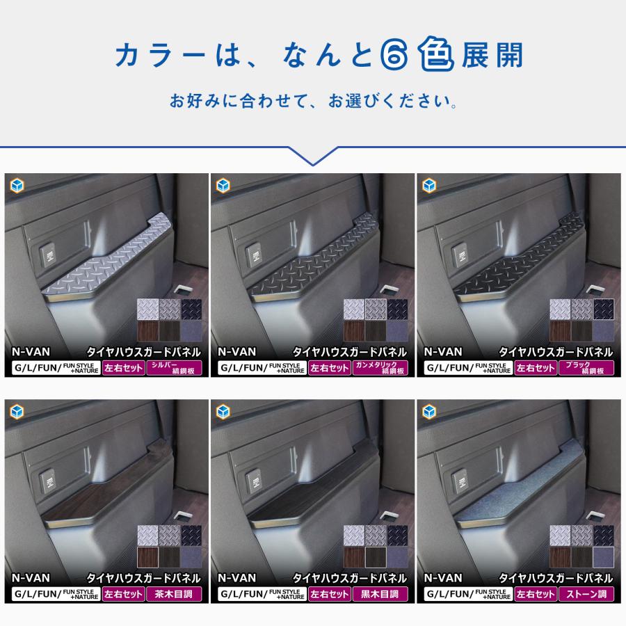 プロダックス N-VAN タイヤハウスガードパネル ｜ エヌバン Nバン nvan