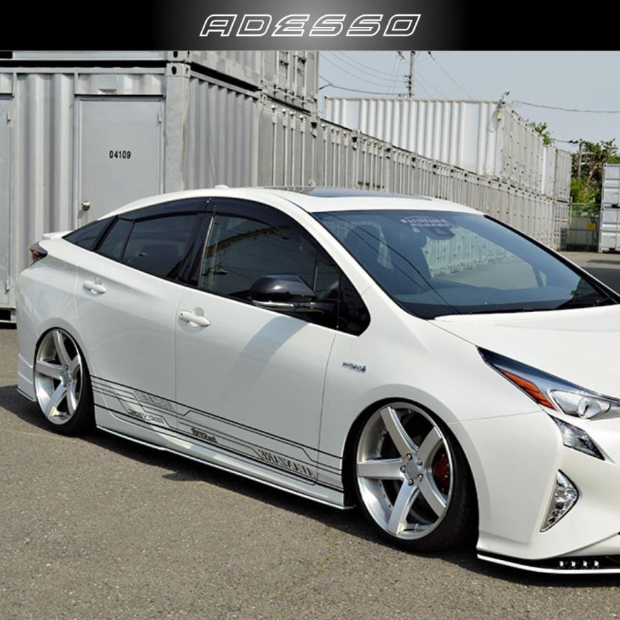 純正品　50プリウス　サイドステップ　右　黒　公式受注品　スポイラー　スカート 純正品 50プリウス サイドステップ 右 黒 公式受注品 スポイラー