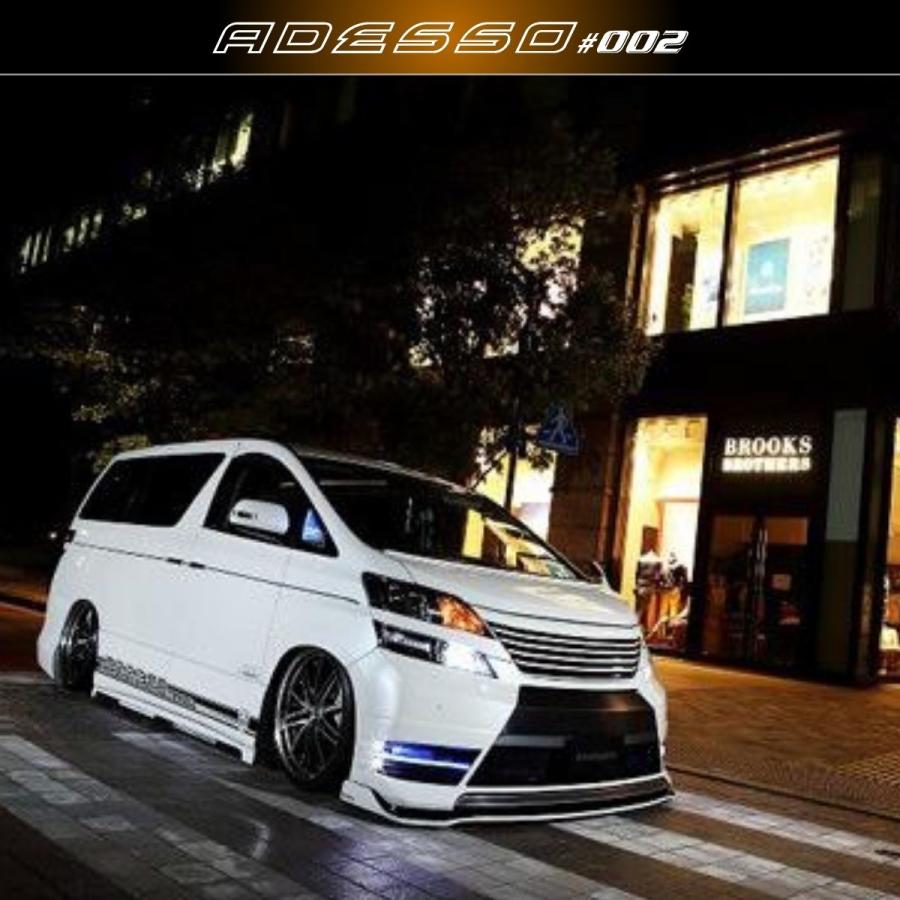 20系ヴェルファイア 前期 フロントバンパースポイラー 