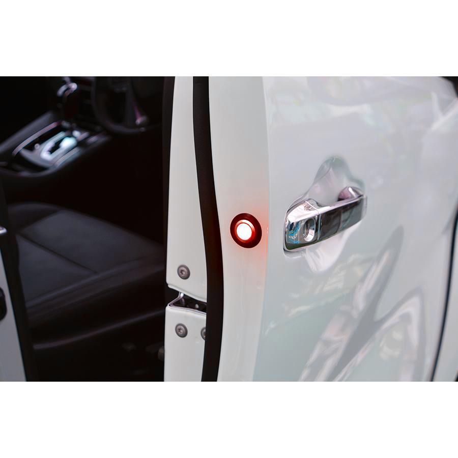 ドアワーニングフラッシュLED スイッチで3パターン切替可 トヨタ