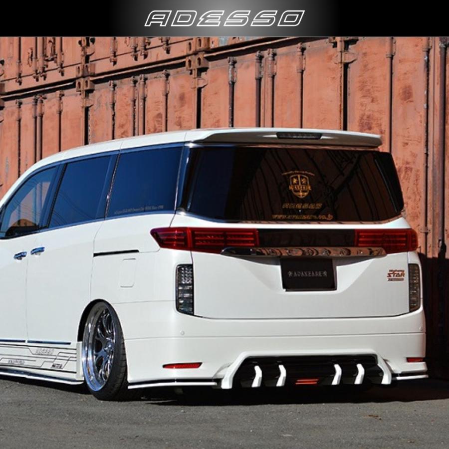 E52エルグランド 前期・後期 ハイウェイスター リアサイドスポイラー
