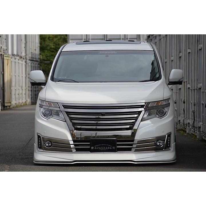 アデッソ 52エルグランド【後期】ライダー フロントリップスポイラー  