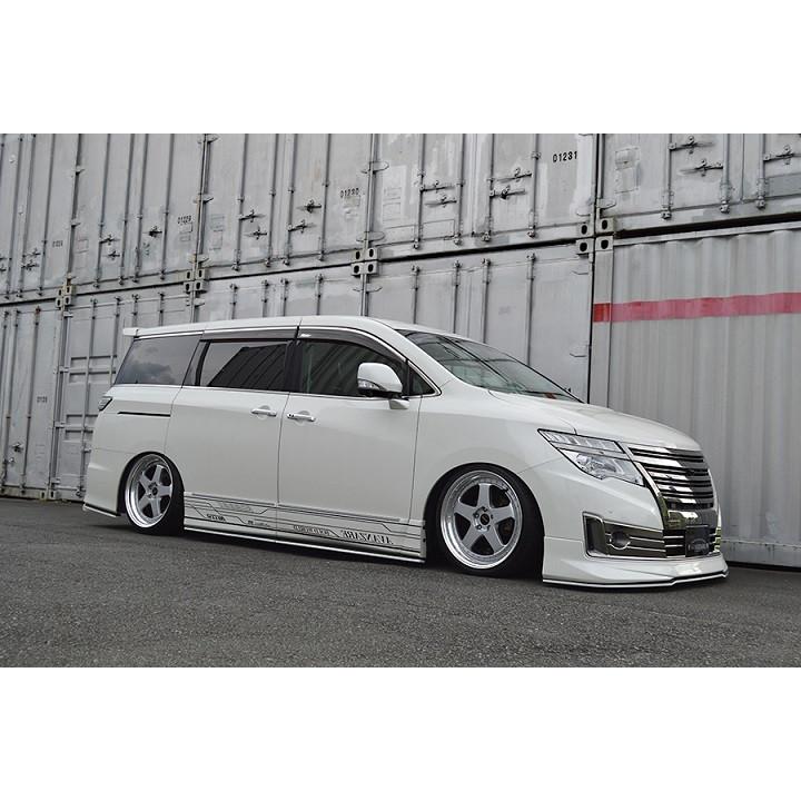 E52エルグランド 後期 ライダー サイドスポイラー【アヴァンツァーレ