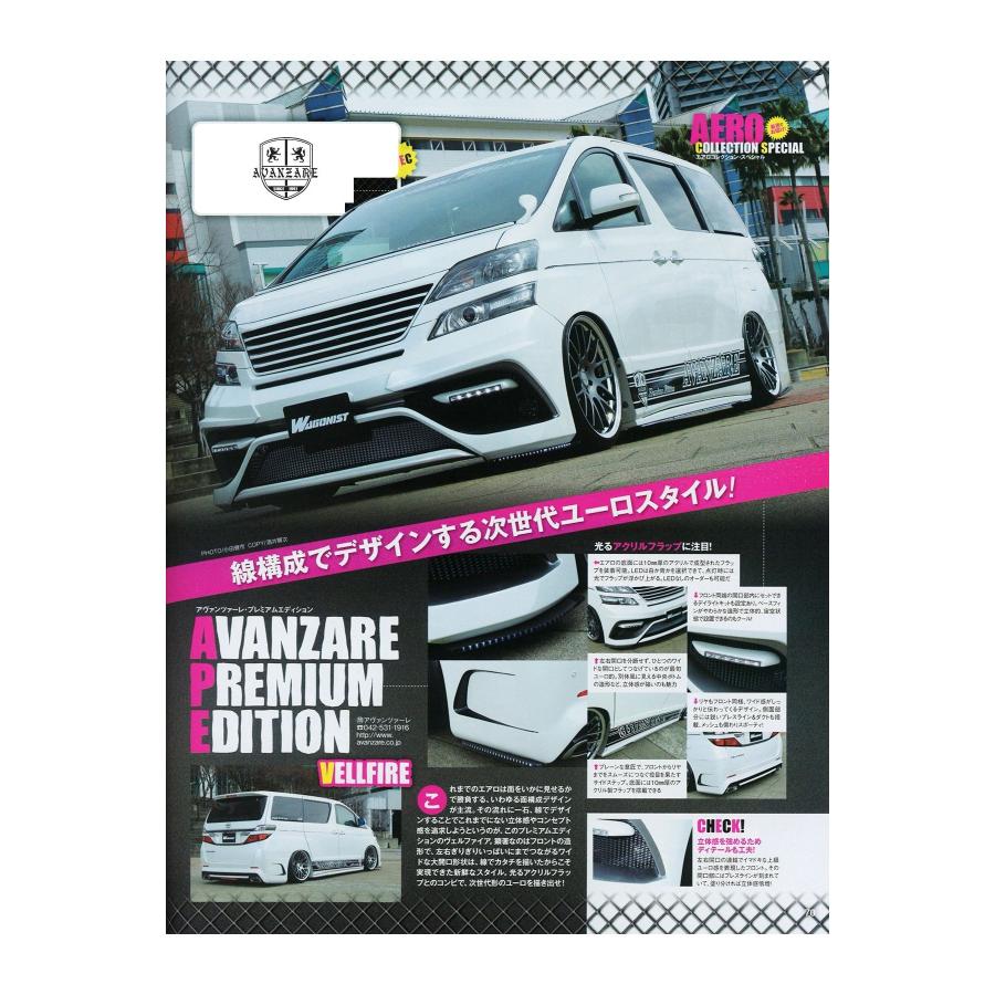 20系ヴェルファイア 後期 ボンネットスポイラー【アヴァンツァーレ