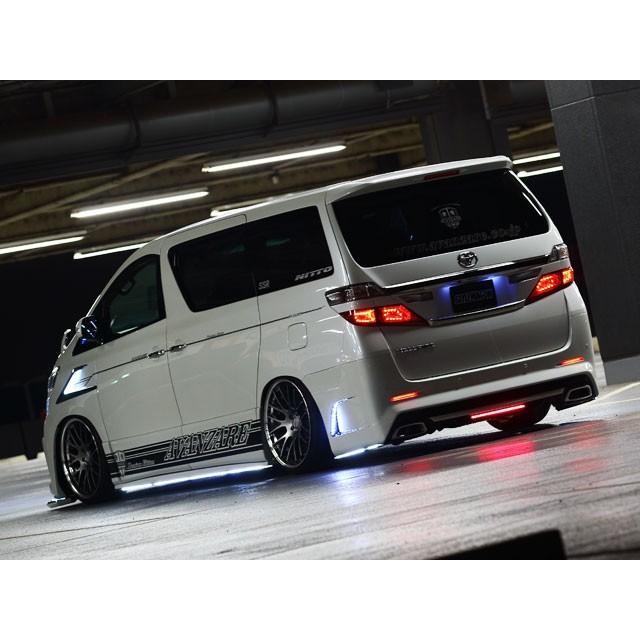 ヴェルファイア ブラックパール サイドスカート(ジャンク)