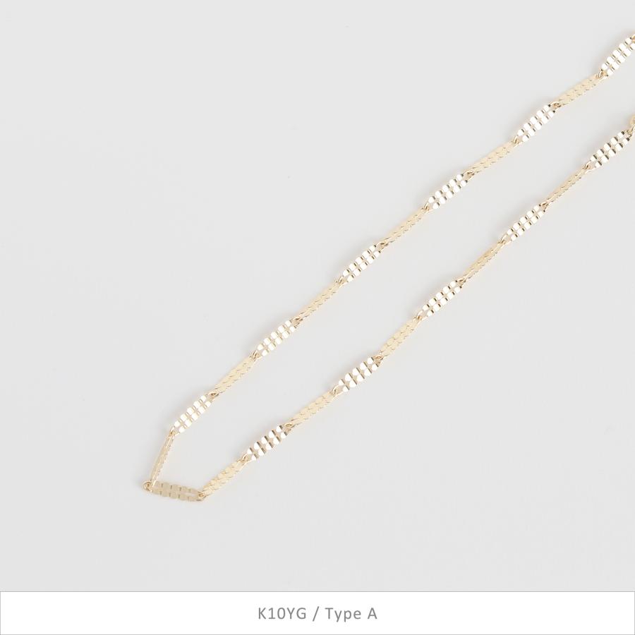 ゴールド チェーン アンクレット k10 k18 シンプル ギフト プレゼント　Gold Chain Anklet |  | 15