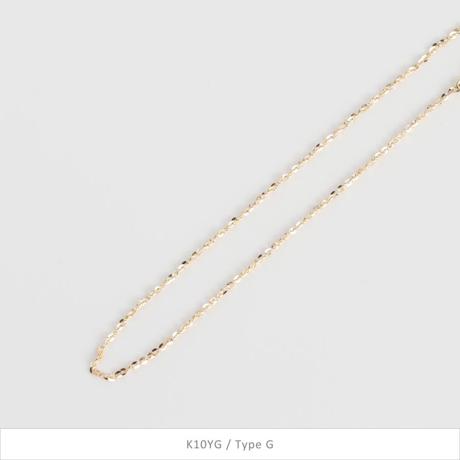 ゴールド チェーン アンクレット k10 k18 シンプル ギフト プレゼント　Gold Chain Anklet |  | 19