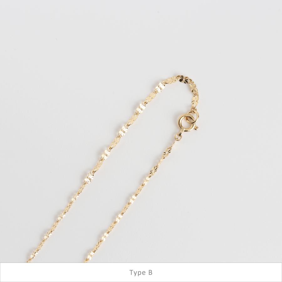 ゴールド チェーン アンクレット k10 k18 シンプル ギフト プレゼント　Gold Chain Anklet |  | 02