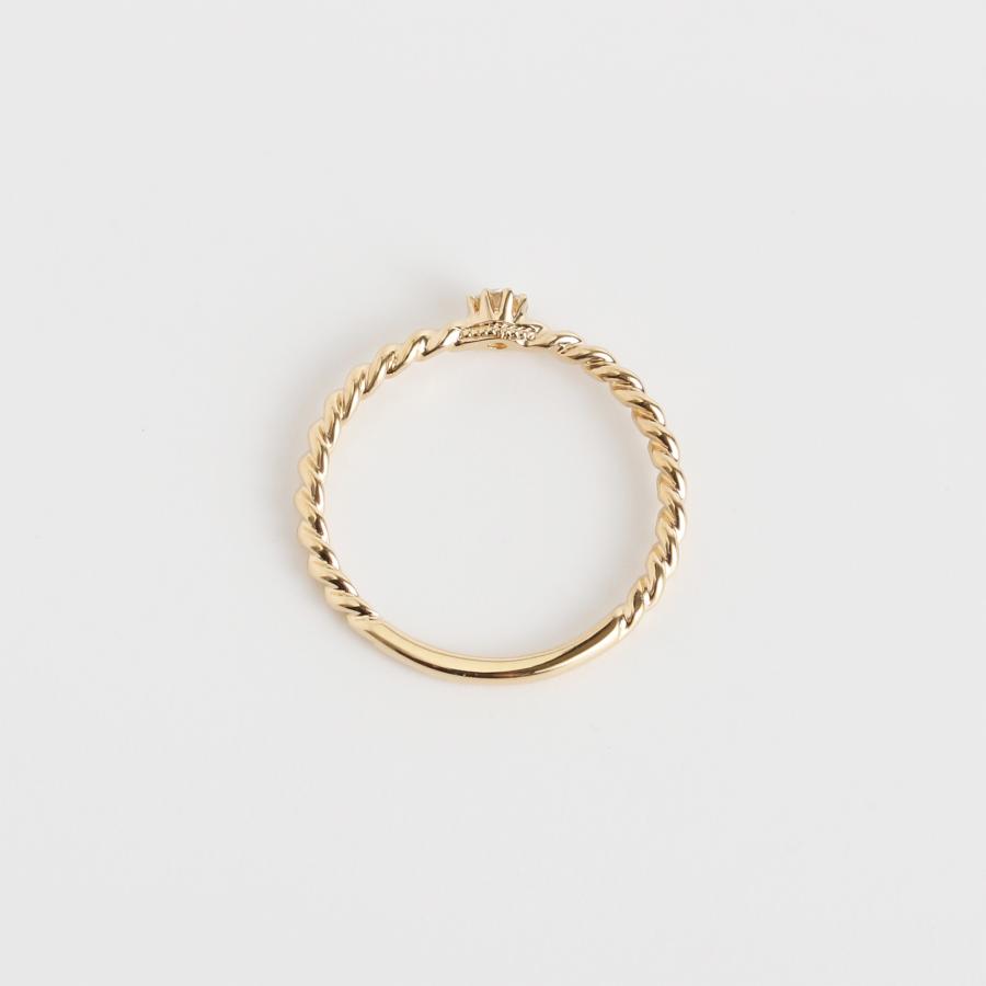 アヴァロンAvaron Almeia Ring 1粒ダイヤモンドK18 ゴールド アヴァロンAvaron Almeia Ring 1粒ダイヤモンドK18 ゴールド