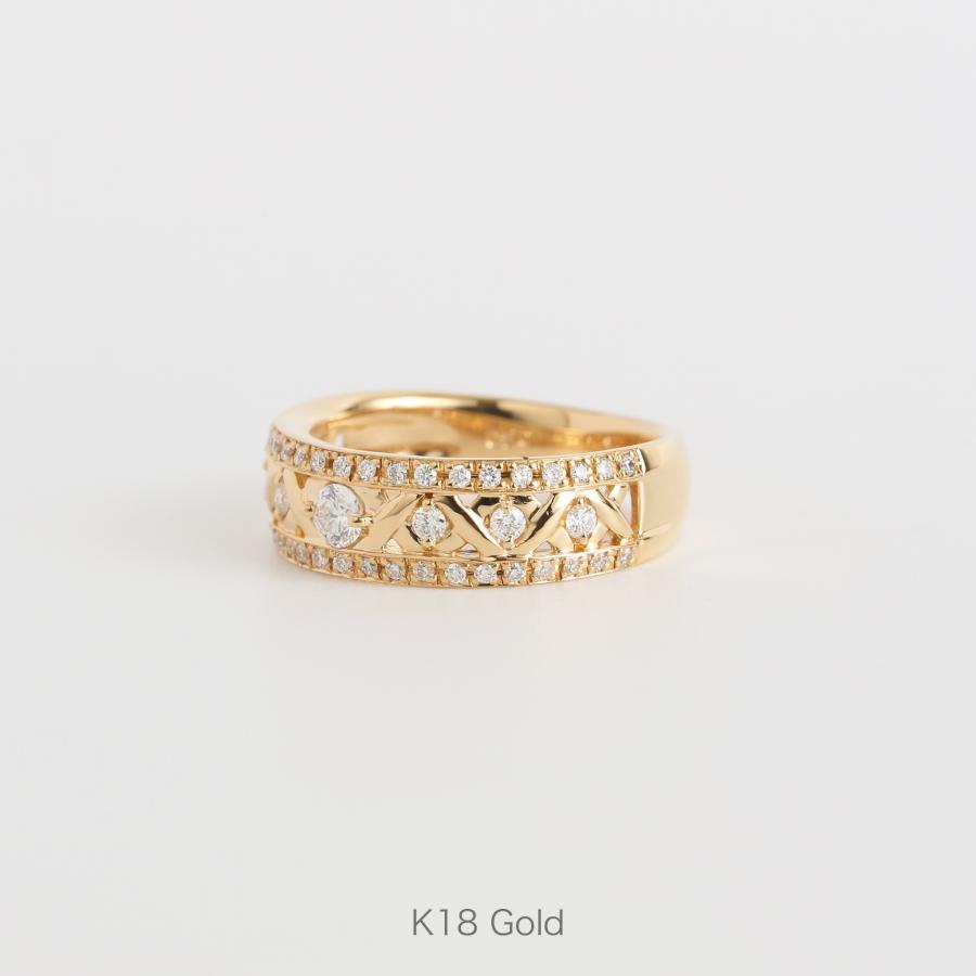 Avaron 波形デザインリング k18 #9 楽天市場】【Valentino Ring】 K10/K18/Pt900 ヘアライン 地金 リング
