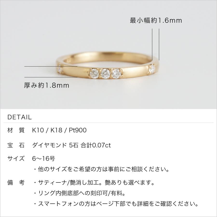 Avaron（アヴァロン） ダイヤモンド つや消し リング 指輪 レディース 