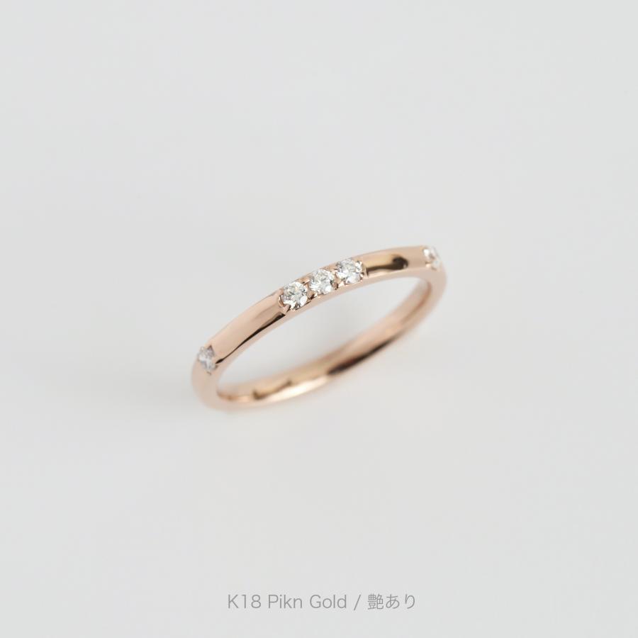 Avaron ダイヤモンド つや消し リング 指輪 レディース K10 K18 Pt900 