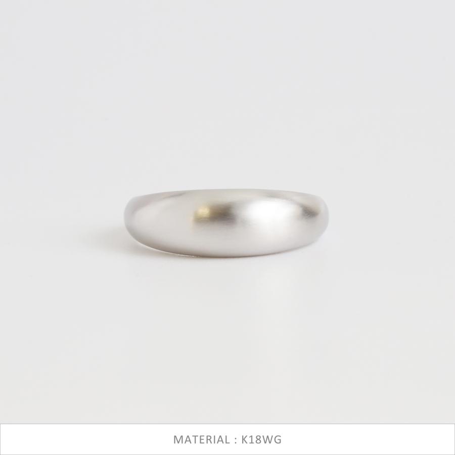 Avaron（アヴァロン） 艶消し ゴールド リング 指輪 レディース K10