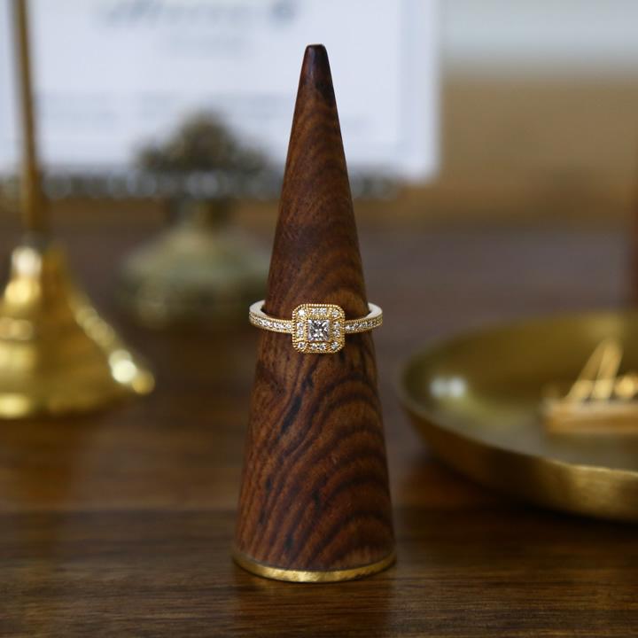 Avaron ゴールドオープンリング 楽天市場】【Eclairer Ring】 K10/K18/Pt900 ダイヤモンド