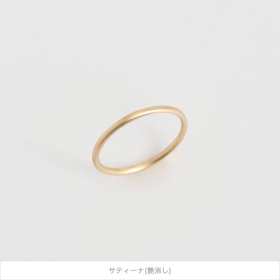 Avaron（アヴァロン） シンリング イエローゴールド 細身 華奢