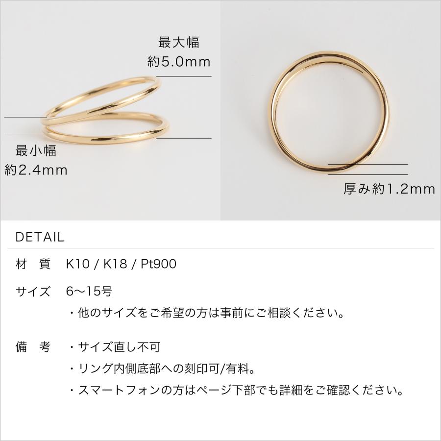 Avaron（アヴァロン） ダブルアーム リング ゴールド 指輪 レディース