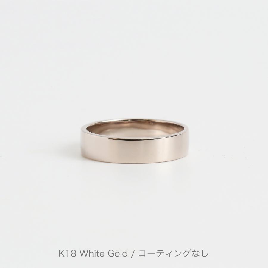 Avaron 平打ち ワイド リング 指輪 レディース ゴールド K10 K18