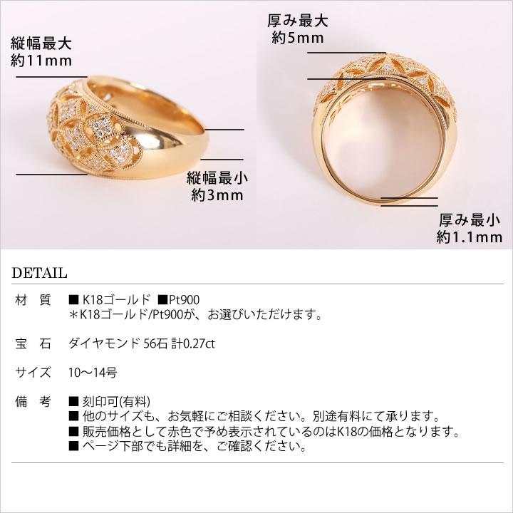Avaron 七宝 ダイヤモンド リング 指輪 k18 18k 18金 pt900 Avaron 七宝 ダイヤモンド リング 指輪 k18 18k 18金 pt900