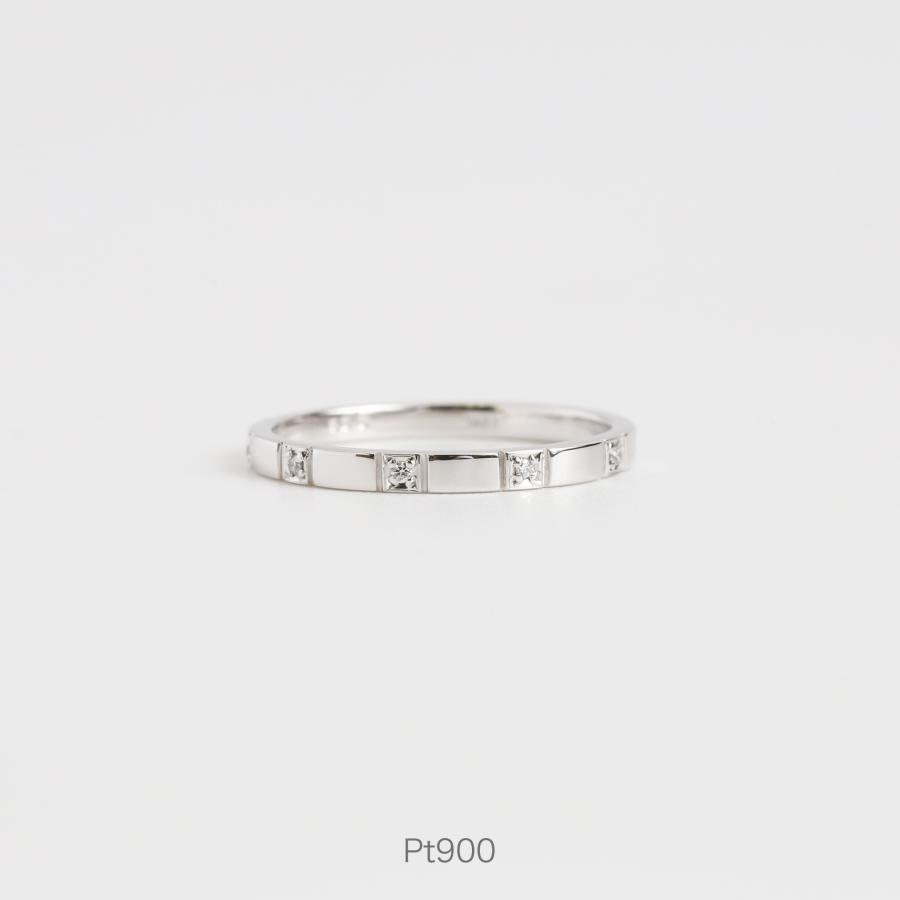 avaron k18WGリング Avaron つち目 ゴールド リング 指輪 レディース K10 K18 Pt900